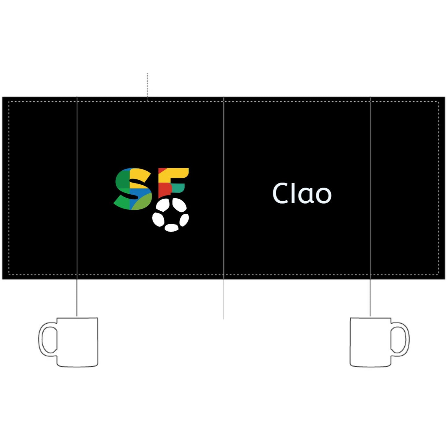 Black Glossy Mug 519